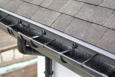 Gutter Cover on Roof